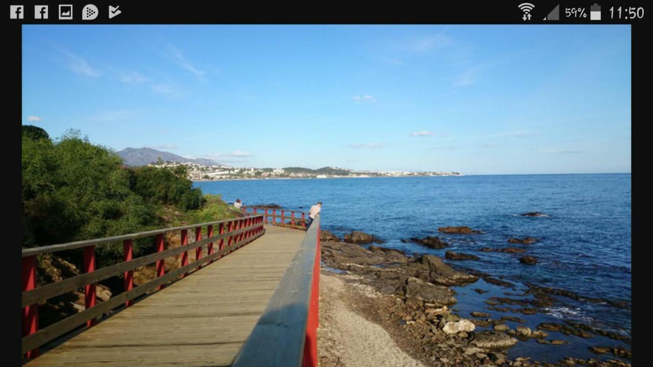 Coqueto Estudio Con Vistas En La Cala De Mijas Leilighet Eksteriør bilde